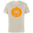 thumbnail image 1 of Marvel Spider-Man Miles Morales Pumpkin Halloween - Short Sleeve Cotton T-Shirt for Adults - Customized-Natural, 1 of 5