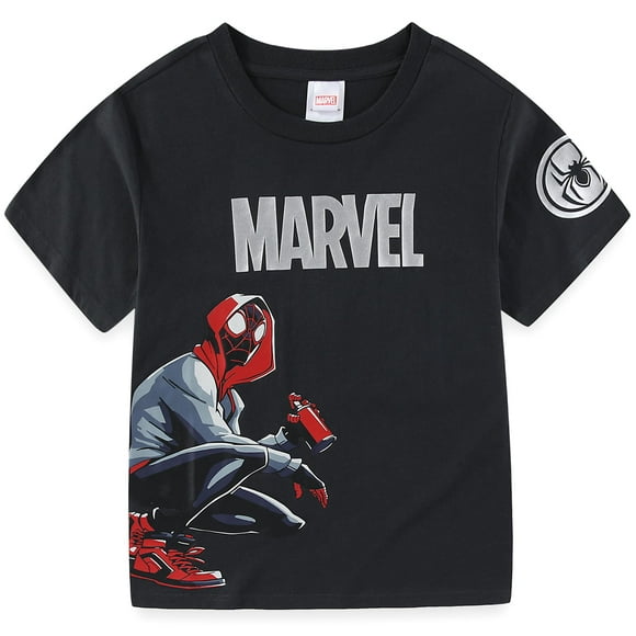 Marvel Spider-Man Miles Morales Short Sleeve T-Shirt (Boys), Sizes 8-16