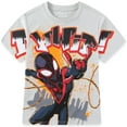 thumbnail image 1 of Marvel Spider-Man Miles Morales Short Sleeve T-Shirt (Boys), Sizes 8-16, 1 of 4