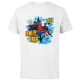 thumbnail image 1 of Marvel Spider-Man Miles Morales Spider-Gwen Family Trip 2024 - Short Sleeve Cotton T-Shirt for Adults - Customized-White, 1 of 5
