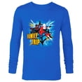 thumbnail image 1 of Marvel Spider-Man Miles Morales Spider-Gwen Family Trip - Long Sleeve T-Shirt for Men - Customized-Navy, 1 of 5