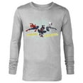 thumbnail image 1 of Marvel Spider-Man Miles Morales Spider-Gwen Webbed Wonders - Long Sleeve T-Shirt for Men - Customized-Athletic Heather, 1 of 5