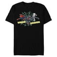 thumbnail image 1 of Marvel Spider-Man Miles Morales Spider-Gwen Webbed Wonders - Short Sleeve Blended T-Shirt for Adults - Customized-Black, 1 of 5
