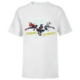thumbnail image 1 of Marvel Spider-Man Miles Morales Spider-Gwen Webbed Wonders - Short Sleeve T-Shirt for Kids - Customized-White, 1 of 5