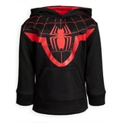 MARVEL Spider-Man Miles Morales Toddler Boys Fleece Athletic Hoodie Toddler to Big Kid