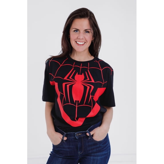 Marvel Spider-Man Miles Morales Womens Matching Family Cosplay T-Shirt Adult