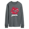 thumbnail image 1 of Marvel - Spider-Man Miles Skyline  - Men's Long Sleeve Graphic T-Shirt, 1 of 4