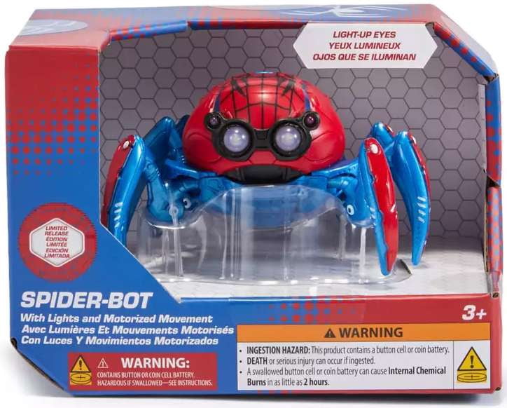 スパイダーマン SPIDER-BOT Marvel Spider-Man Mini Spider-Bot Figure - Walmart.com