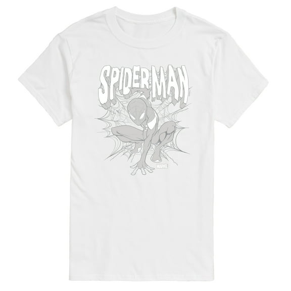 Marvel Spider-Man - Monochromatic - Men's Short Sleeve Graphic T-Shirt