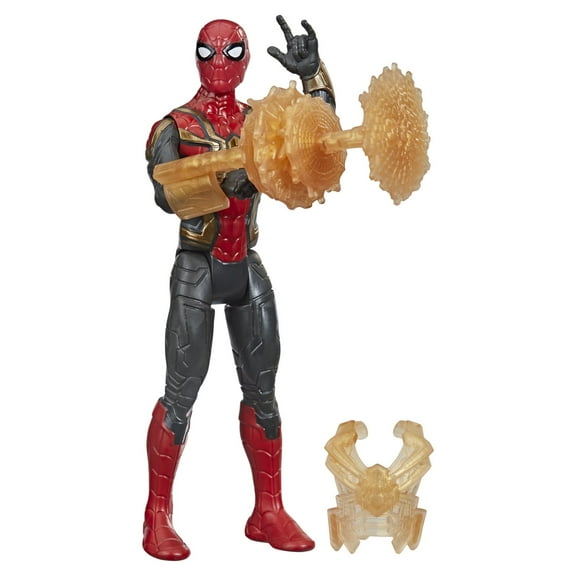 Marvel Spider-Man Mystery Web Gear Iron Spider Integrated Suit