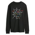 thumbnail image 1 of Marvel - Spider-Man Neon Web - Men's Long Sleeve Graphic T-Shirt, 1 of 4
