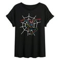 thumbnail image 1 of Marvel - Spider-Man Neon Web - Women's Graphic T-Shirt, 1 of 4
