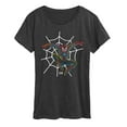 thumbnail image 1 of Marvel - Spider-Man Neon Web - Women's Short Sleeve Graphic T-Shirt, 1 of 4