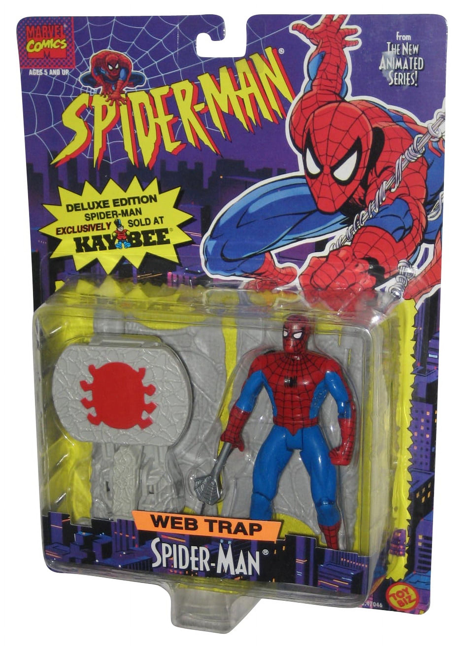 Marvel SpiderMan New Animated Series Trap (1996) Toy Biz Figure