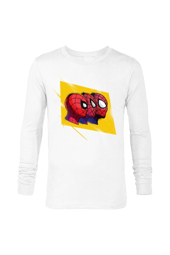 Spider-Man: No Way Home 3 Peters Masked Spidey Trio - Long Sleeve T-Shirt for Men - Customized-White