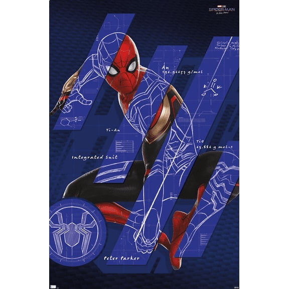 Marvel Spider-Man: No Way Home - Bars Wall Poster, 14.725" x 22.375"