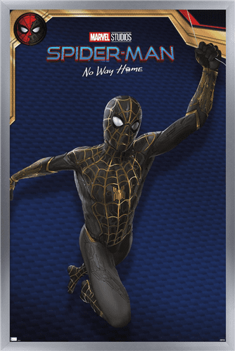 Marvel's Spider-Man: Miles Morales - Suit Wall Poster, 22.375 x 34, Framed