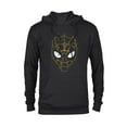 thumbnail image 1 of Marvel Spider-Man: No Way Home Black and Gold Mask - Pullover Hoodie for Adults – Customized-Black, 1 of 5