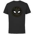 thumbnail image 1 of Marvel Spider-Man: No Way Home Black and Gold Spidey Mask - Short Sleeve Cotton T-Shirt for Adults - Customized-Black, 1 of 5