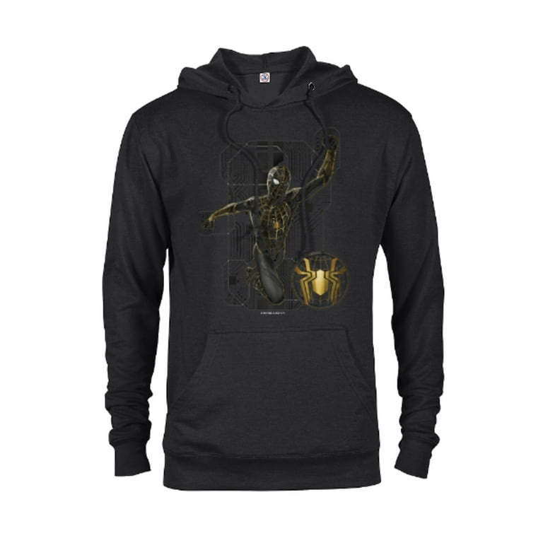 Black and gold avengers hoodie outlet