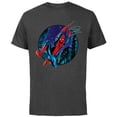 thumbnail image 1 of Marvel Spider-Man: No Way Home City Swing - Short Sleeve Cotton T-Shirt for Adults - Customized-Charcoal, 1 of 5
