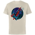thumbnail image 1 of Marvel Spider-Man: No Way Home City Swing - Short Sleeve Cotton T-Shirt for Adults - Customized-Natural, 1 of 5