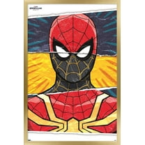 Marvel Spider-Man: No Way Home - Costume Trio Wall Poster, 14.725" x 22.375" Framed