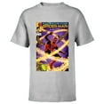 thumbnail image 1 of Marvel Spider-Man: No Way Home Doc Ock Comic Cover Homage - Short Sleeve T-Shirt for Kids - Customized-Athletic Heather, 1 of 5