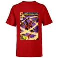 thumbnail image 1 of Marvel Spider-Man: No Way Home Doc Ock Comic Cover Homage - Short Sleeve T-Shirt for Kids - Customized-Red, 1 of 5