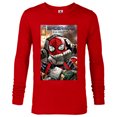 thumbnail image 1 of Marvel Spider-Man: No Way Home Doc Ock Hello Peter Comic - Long Sleeve T-Shirt for Men - Customized-New Red, 1 of 5