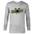thumbnail image 1 of Marvel Spider-Man: No Way Home Doc Ock Silhouette Logo - Long Sleeve T-Shirt for Men - Customized-Athletic Heather, 1 of 5