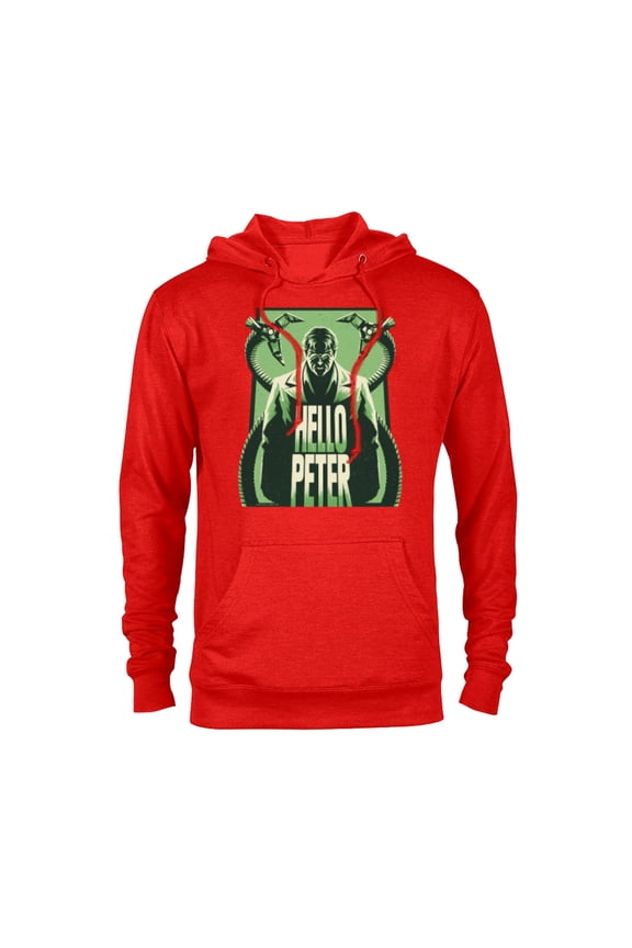 Spider-Man: No Way Home Doc Ock Tentacles Hello Peter - Pullover Hoodie for Adults - Customized-Red