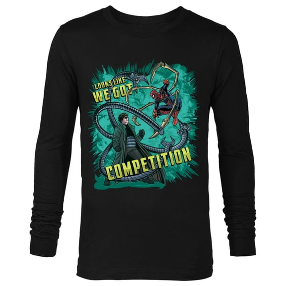 Marvel Spider-Man: No Way Home Doc Ock We Got Competition - Long Sleeve T-Shirt for Men - Customized-Black