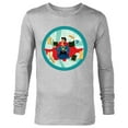 thumbnail image 1 of Marvel Spider-Man: No Way Home Doctor Strange Cartoon - Long Sleeve T-Shirt for Men - Customized-Athletic Heather, 1 of 5