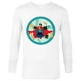 thumbnail image 1 of Marvel Spider-Man: No Way Home Doctor Strange Cartoon - Long Sleeve T-Shirt for Men - Customized-White, 1 of 5