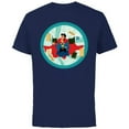 thumbnail image 1 of Marvel Spider-Man: No Way Home Doctor Strange Cartoon - Short Sleeve Cotton T-Shirt for Adults - Customized-Navy, 1 of 5
