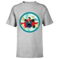 thumbnail image 1 of Marvel Spider-Man: No Way Home Doctor Strange Cartoon - Short Sleeve T-Shirt for Kids - Customized-Athletic Heather, 1 of 5