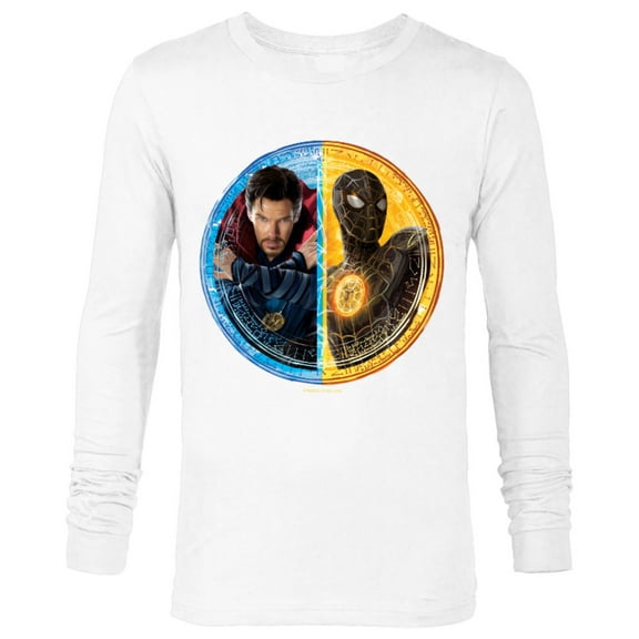 Marvel Spider-Man: No Way Home Doctor Strange Peter Parker - Long Sleeve T-Shirt for Men – Customized-White