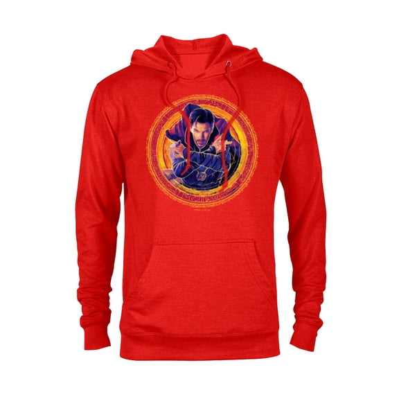 Marvel Spider-Man: No Way Home Doctor Strange - Pullover Hoodie for Adults – Customized-Red Heather
