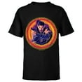 thumbnail image 1 of Marvel Spider-Man: No Way Home Doctor Strange - Short Sleeve T-Shirt for Kids – Customized-Black, 1 of 5