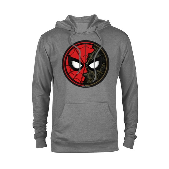 Marvel Spider-Man: No Way Home Dual Spidey Mask - Pullover Hoodie for Adults – Customized-Graphite Heather