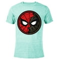 thumbnail image 1 of Marvel Spider-Man: No Way Home Dual Spidey Mask - Short Sleeve Blended T-Shirt for Adults – Customized-Ocean Blue, 1 of 5