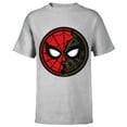 thumbnail image 1 of Marvel Spider-Man: No Way Home Dual Spidey Mask - Short Sleeve T-Shirt for Kids – Customized-Athletic Heather, 1 of 5