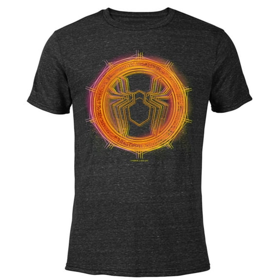 Marvel Spider-Man: No Way Home Eldritch Runes - Short Sleeve Blended T-Shirt for Adults – Customized-Black