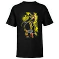 thumbnail image 1 of Marvel Spider-Man: No Way Home Electro Illustrated - Short Sleeve T-Shirt for Kids – Customized-Black, 1 of 5