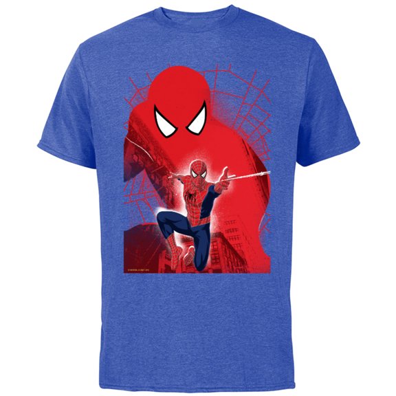 Marvel Spider-Man: No Way Home Friendly Neighborhood Hero - Short Sleeve Cotton T-Shirt for Adults – Customized-Royal Heather