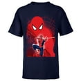 thumbnail image 1 of Marvel Spider-Man: No Way Home Friendly Neighborhood Hero - Short Sleeve T-Shirt for Kids – Customized-Navy, 1 of 5