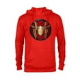 thumbnail image 1 of Marvel Spider-Man: No Way Home Gold Spider Suit Logo - Pullover Hoodie for Adults – Customized-Red Heather, 1 of 5