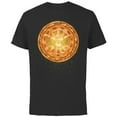 thumbnail image 1 of Marvel Spider-Man: No Way Home Gold Spidey Mask - Short Sleeve Cotton T-Shirt for Adults - Customized-Black, 1 of 5