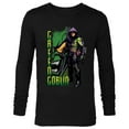 thumbnail image 1 of Marvel Spider-Man: No Way Home Green Goblin Supervillain - Long Sleeve T-Shirt for Men – Customized-Black, 1 of 5